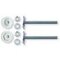 Kit de fixation spécial paroi mince Ø 10 x 80 mm
